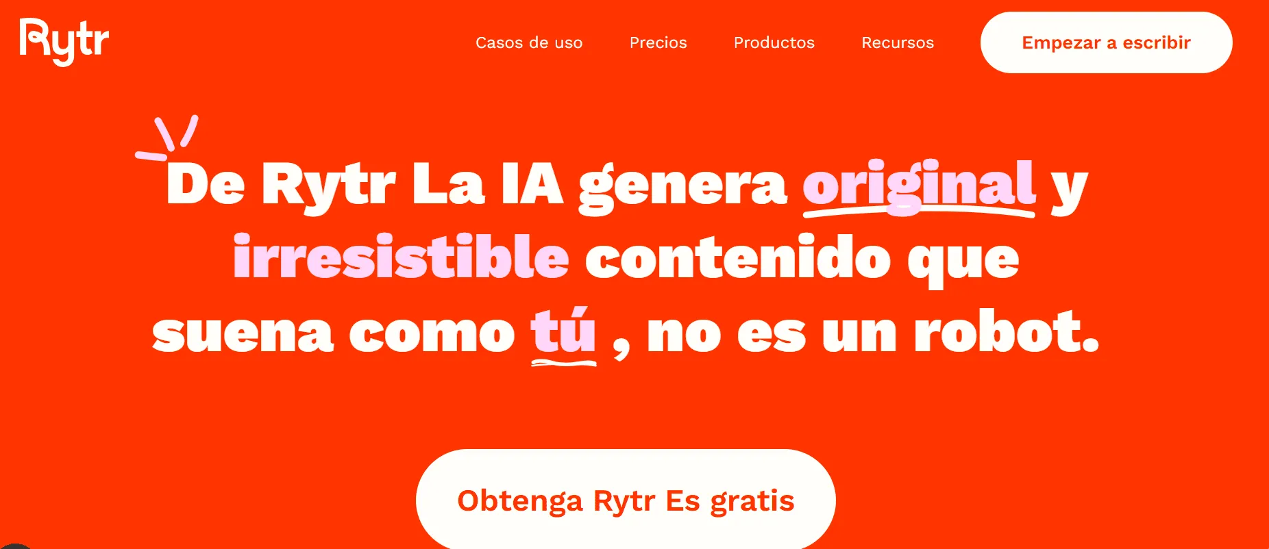 rytr spanish 
