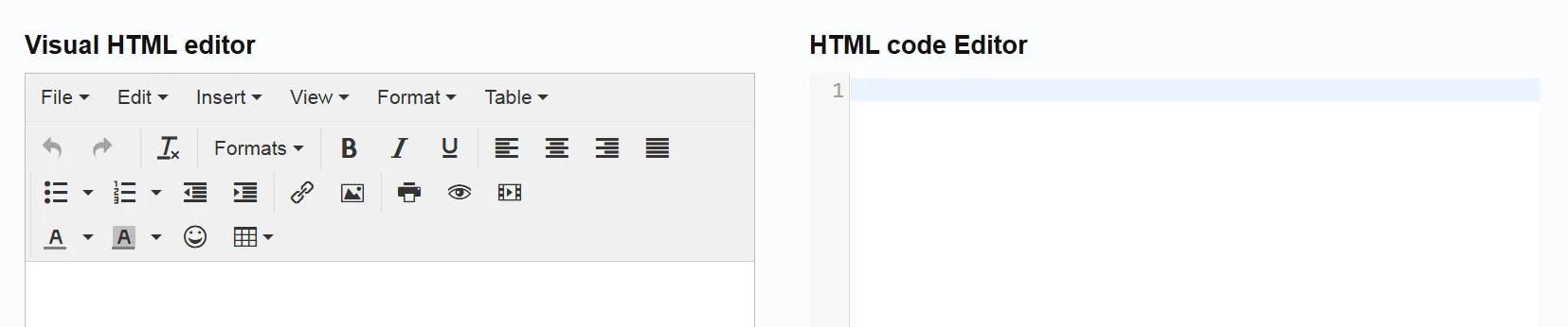 html online